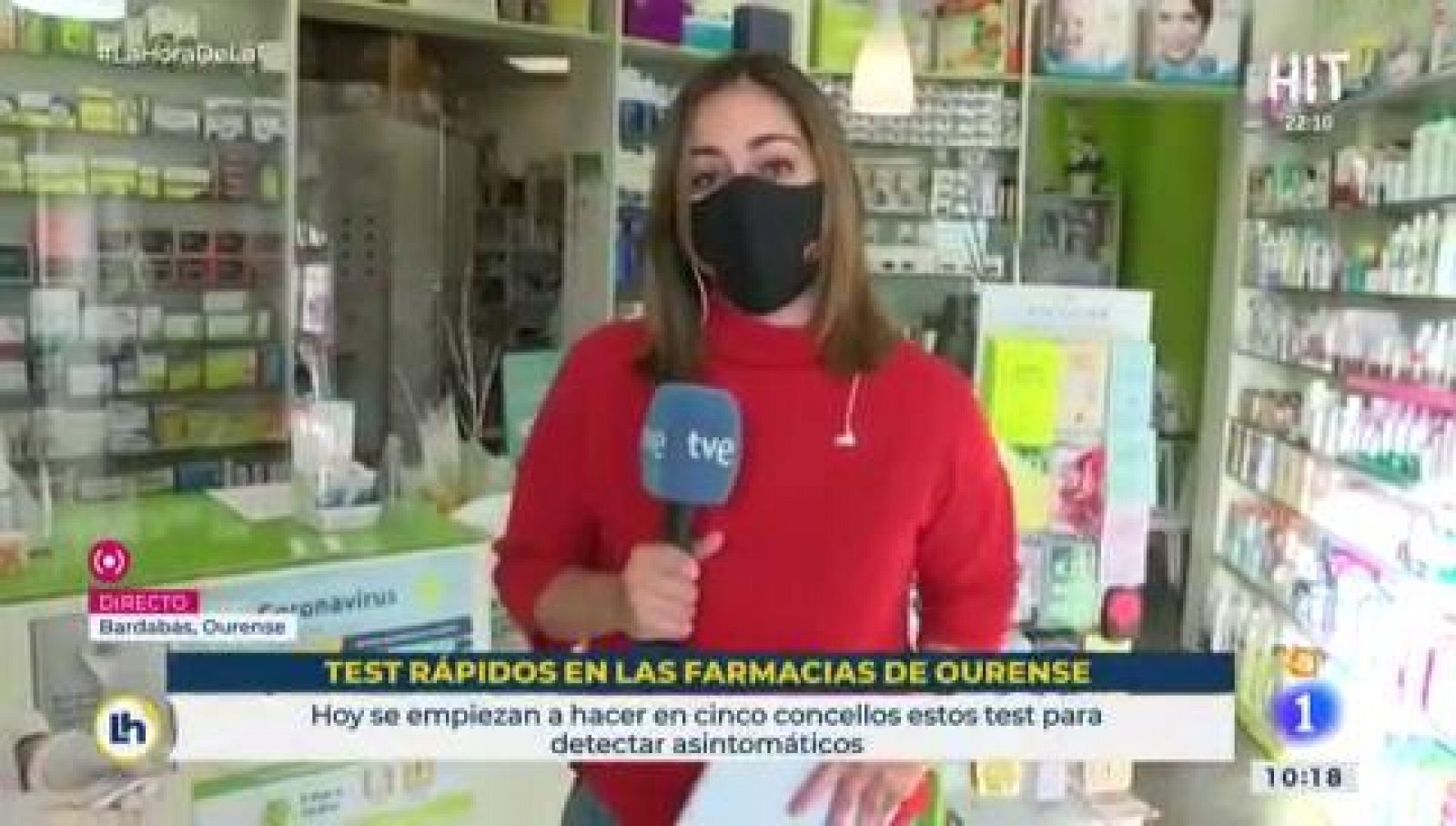 Los test rápidos que se hacen las farmacias de Ourense