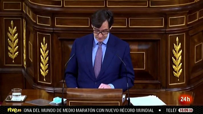 Illa defiende el estado de alarma en el Congreso