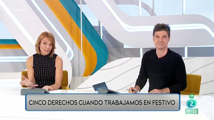 Tus derechos cuando trabajas en festivo