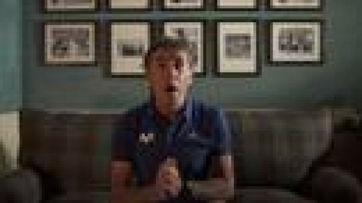  - El exciclista Pedro Delgado