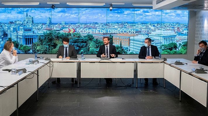 Informativo 24h - Casado afirma que "no le interesa nada" la moción de censura de Vox