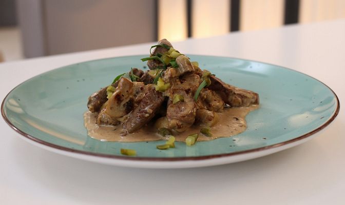 RTVE Cocina - Solomillo 'Strogonoff'