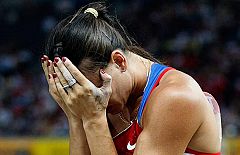 Las lágrimas de Isinbayeva