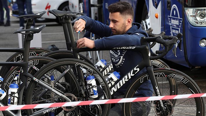 Telediario 1 - La Vuelta ultima detalles para la edición marcada por la pandemia