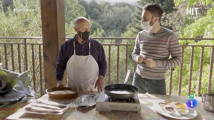 RTVE Cocina - Receta de trucha fresca con tomate y jamón ibérico