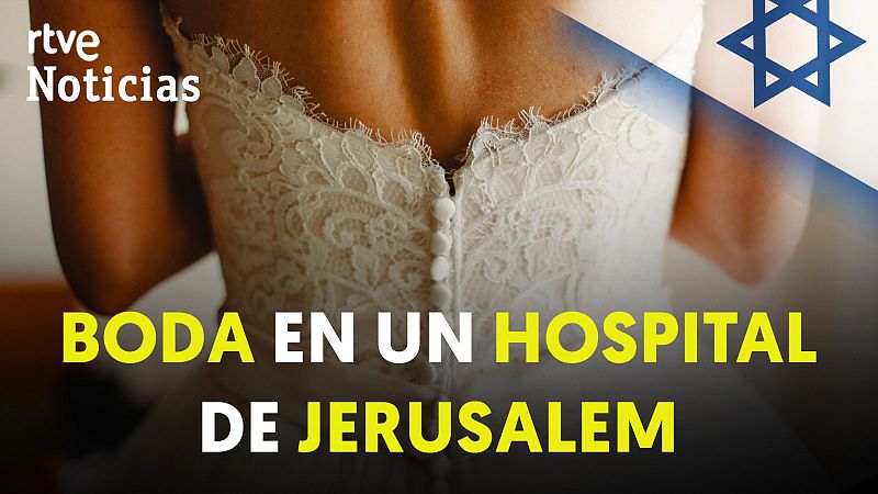 La boda de una pareja ultraortodoxa en un hospital de Jerusalén