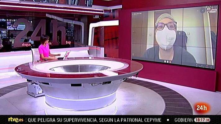 RTVE Igualdad - Entrevista 24h a Rebeca Alonso, paciente de cáncer de mama: "Sin los retrasos por el coronavirus, en mi caso se habría evitado la metástasis"