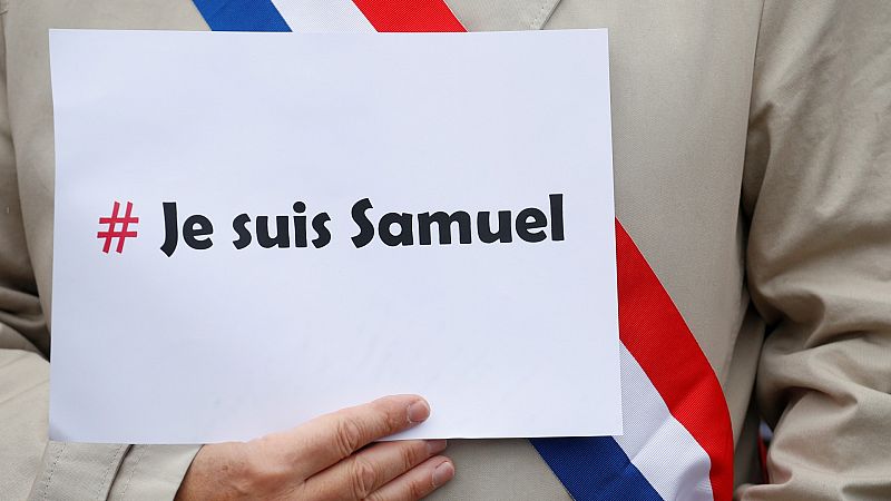 Los imanes franceses homenajean al profesor decapitado