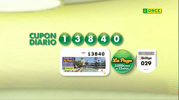 Sorteos ONCE - Sorteo ONCE - 19/10/20