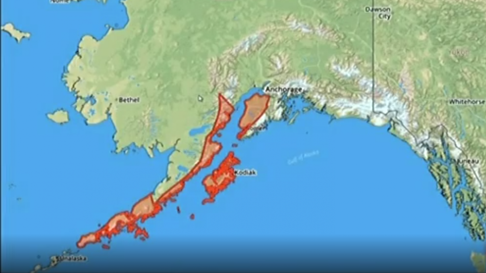 Alaska activa la alerta de tsunami tras un seísmo de magnitud 7,5  - RTVE.es