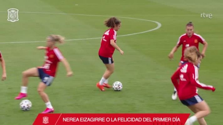 Nerea Eizaguire: "Estar con la absoluta es algo especial"