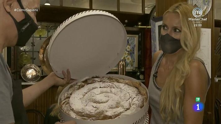 RTVE Cocina - Carolina Cerezuela prepara la auténtica ensaimada mallorquin