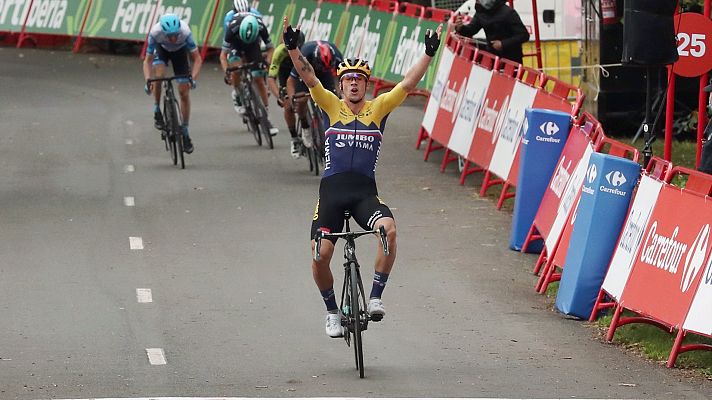 Vuelta 2020 | Así fue la llegada Roglic en la primera etapa