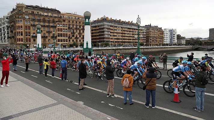 Vuelta ciclista a España - 1ª etapa: Irún - Arrate-Eibar (Podium)