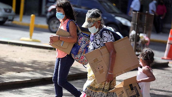 Telediario 1 - La COVID-19 ha impulsado el trabajo infantil, según Unicef
