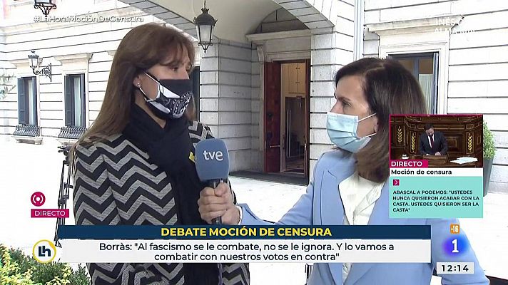 Laura Borràs: "Al fascismo se le combate, no se le ignora"