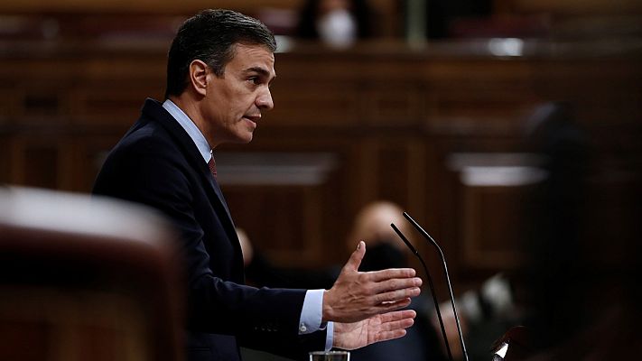 Informativo 24h - Sánchez reprocha a Abascal que compare su gobierno con el de Franco