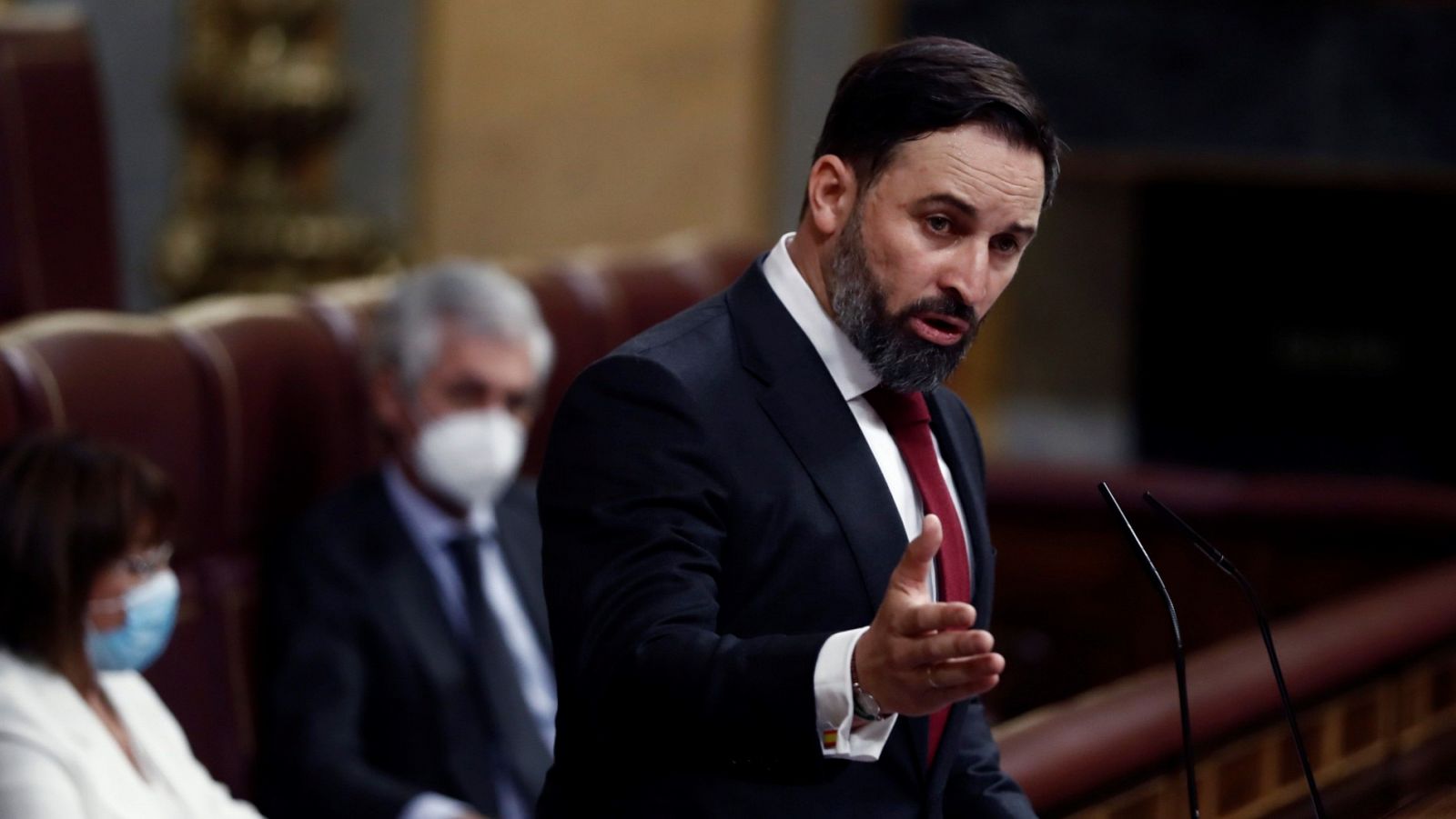 Moción de censura: Abascal acusa a Sánchez de "gestión negligente y criminal" y se compromete a convocar elecciones este año