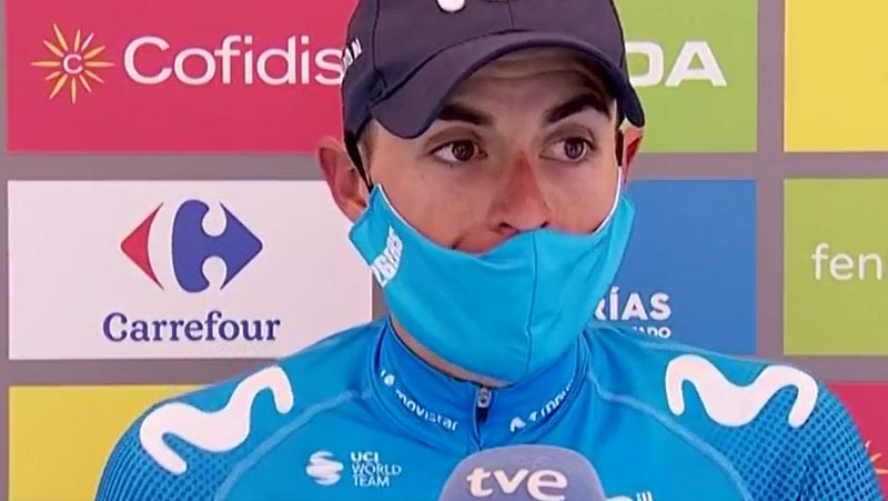 Vuelta 2020 | Enric Mas: "Cuando nos ha pasado Marc, creíamos que era una moto"