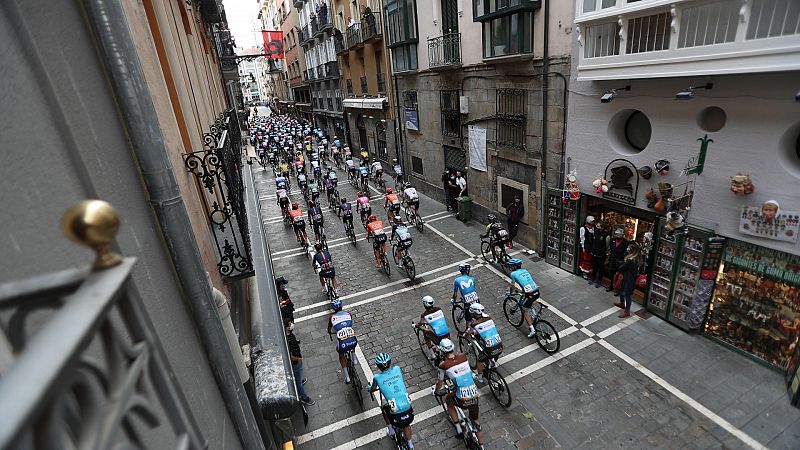 Vuelta ciclista a España 2020 - 2ª etapa: Pamplona - Lekunberri (Podium) - ver ahora