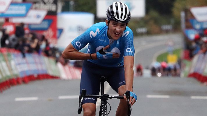 Telediario 1 - Vuelta 2020 | Marc Soler remata un gran trabajo del Movistar en la segunda etapa