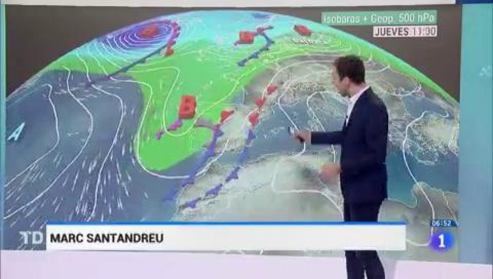 Este jueves se esperan fuertes lluvias en la cordillera Cantábrica, el sistema Central y Huelva - RTVE.es