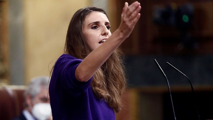 Informativo 24h - Unidas Podemos, a Abascal: "Vox nunca leerá los nombres de las mujeres muertas por la violencia de género"