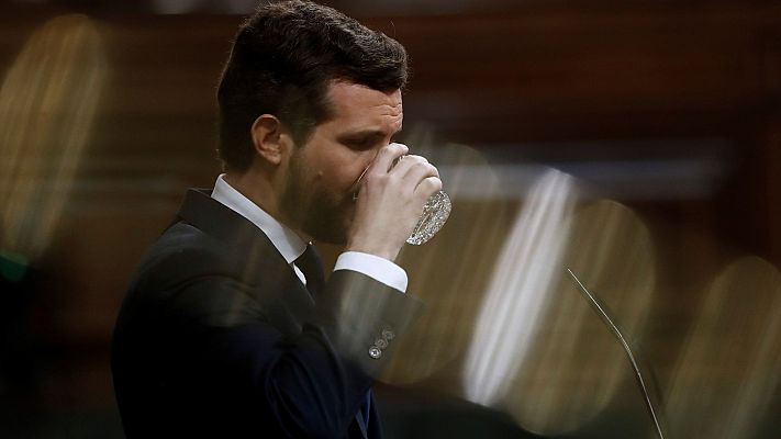 Casado dice que el Gobierno de Sánchez es "el peor de los últimos 40 años"