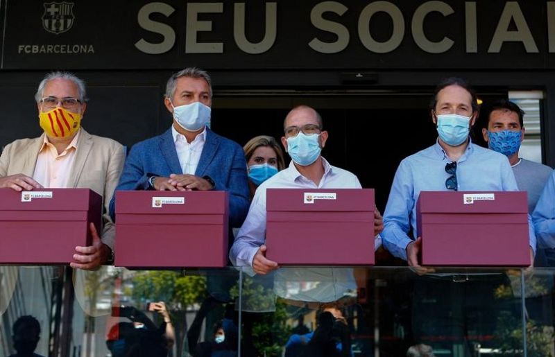 Nuevas medidas de seguridad podrían retrasar la moción de censura contra Bartomeu