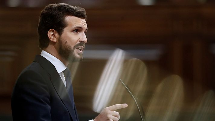 Casado rompe con Abascal en un duro discurso contra Vox: "No queremos ser como ustedes" 