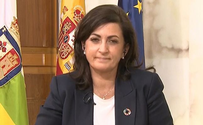 Telediario 1 - La presidenta de La Rioja, sobre el toque de queda:"Hemos propuesto la apertura hasta las 21h tanto en hostelería como en comerc