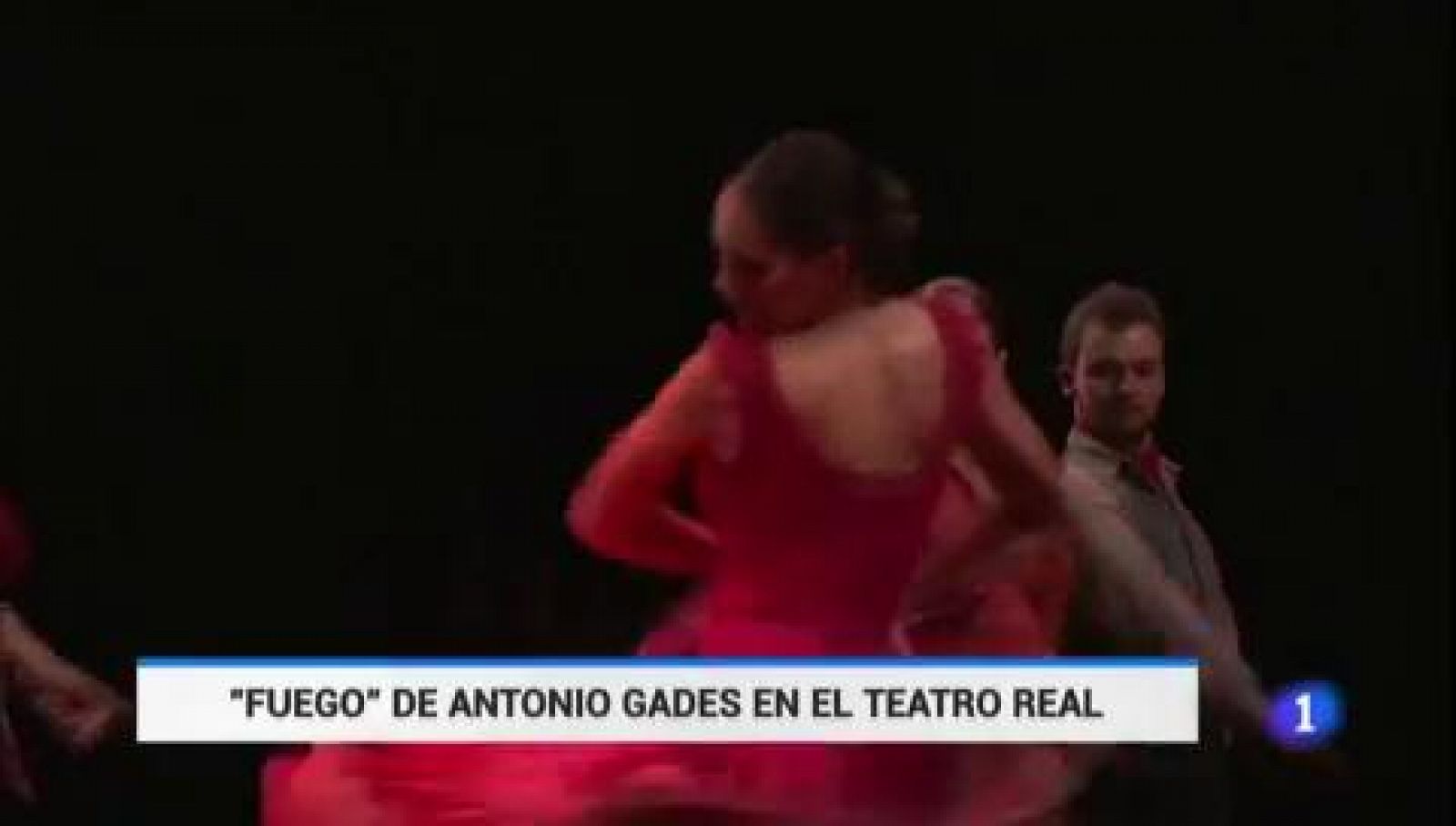 Telediario 1: 'Fuego', la coreografía de Antonio Gades inspirada en 'El amor brujo' de Manuel Falla, llega al Teatro Real | RTVE Play