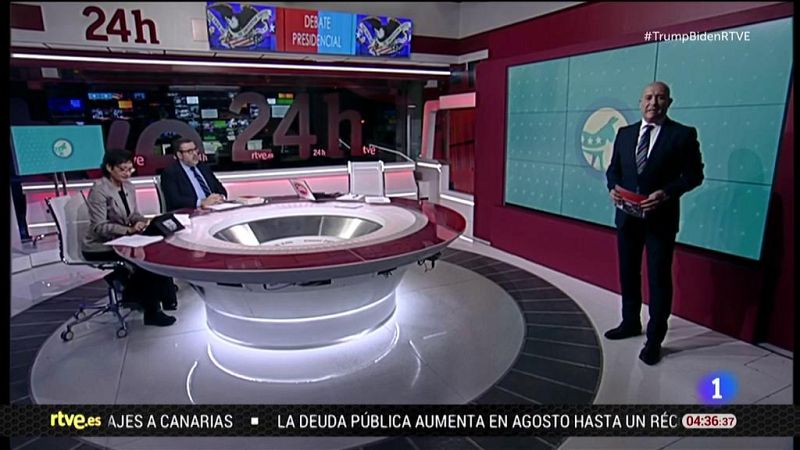  Especial informativo - Post-debate Presidencial elecciones EE.UU. - ver ahora