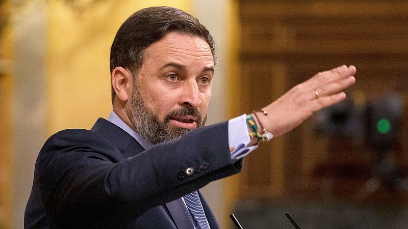  Abascal lamenta la "agresividad" de Casado con Vox: "Nos hemos quedado solos"