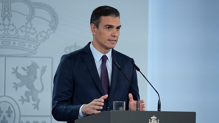 Telediario 1 - Sánchez pide responsabilidad para evitar otro confinamiento