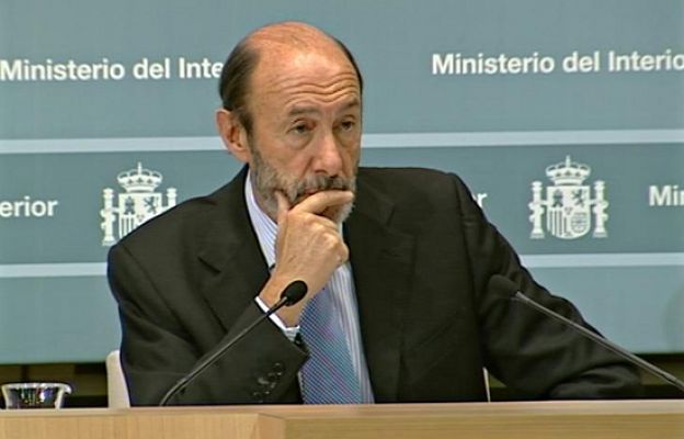 Rubalcaba habla del golpe a ETA