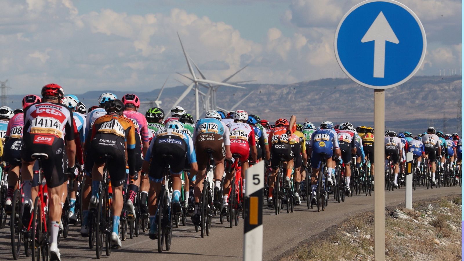 Vuelta ciclista a España 2020 - 4ª etapa: Garray-Numancia - Ejea de Los Caballeros - RTVE.es