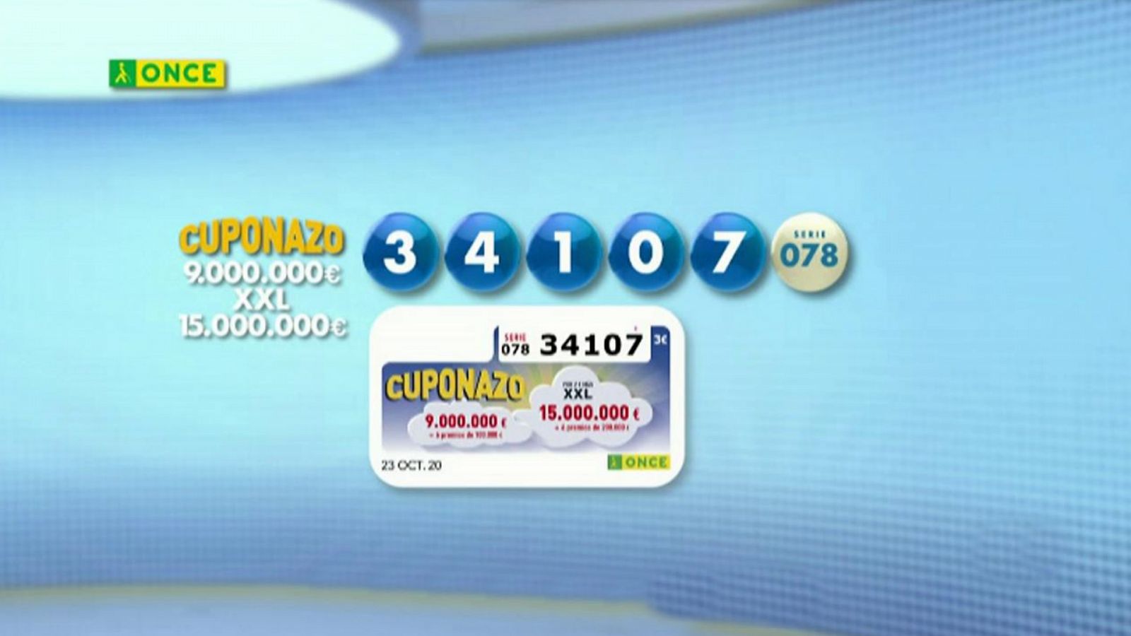 Sorteo ONCE - 23/10/20 - RTVE.es