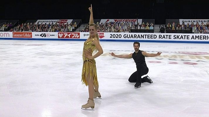 Grand Prix Skate America. Programa corto danza