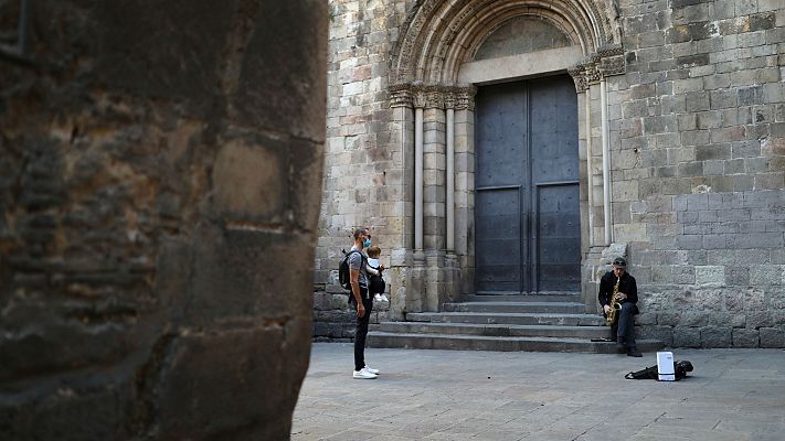 Telediario 1 - Las comunidades baten récords de contagios diarios