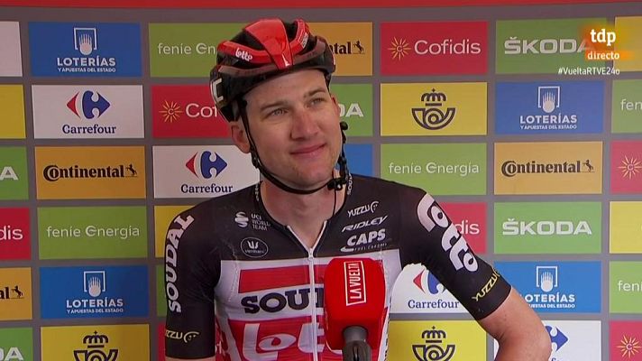 Vuelta ciclista a España - Tim Wellens: "Hemos cumplido nuestro objetivo"