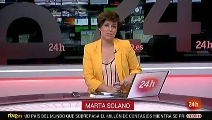 Telediario 1 - Telediario matinal en cuatro minutos - 25/10/2020