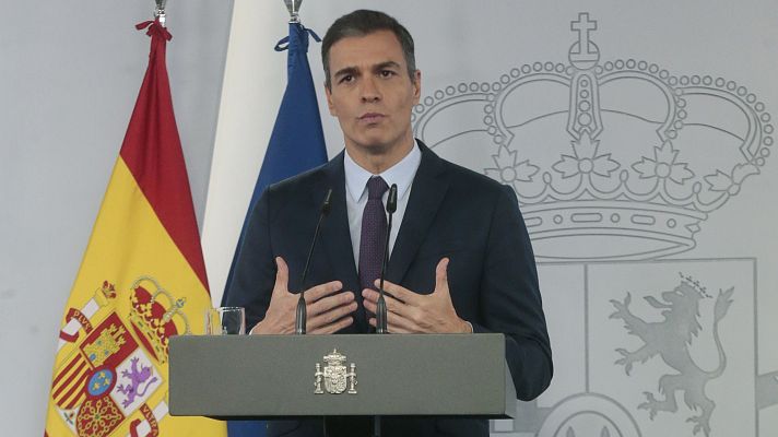 Informativo 24h - Sánchez: "Nuestra propuesta será extender el estado de alarma durante seis meses"