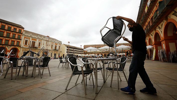 Telediario 1 - España cierra la peor semana de la segunda ola