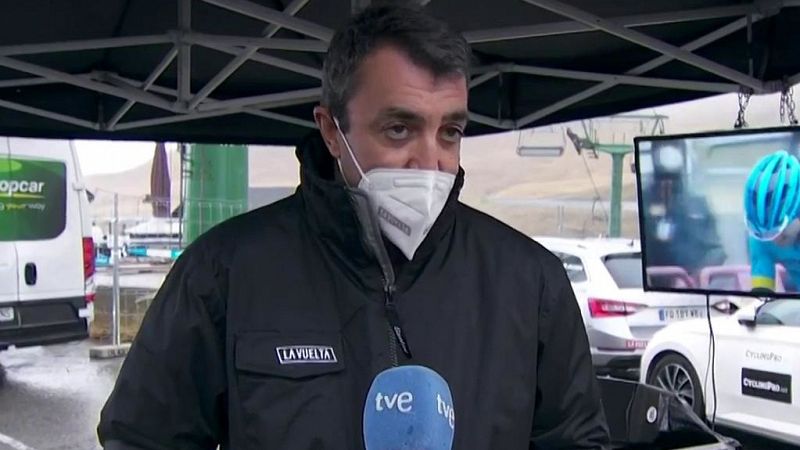 Javier Guillén: "Soy optimista, creo que se va a poder seguir con la Vuelta"