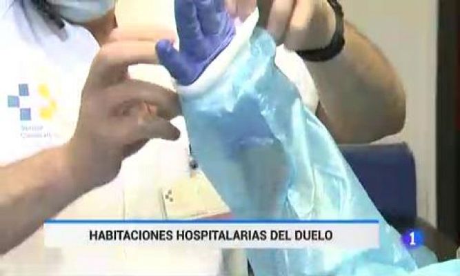 Varios hospitales han implantado espacios para despedirse de los familiares enfermos por covid-19