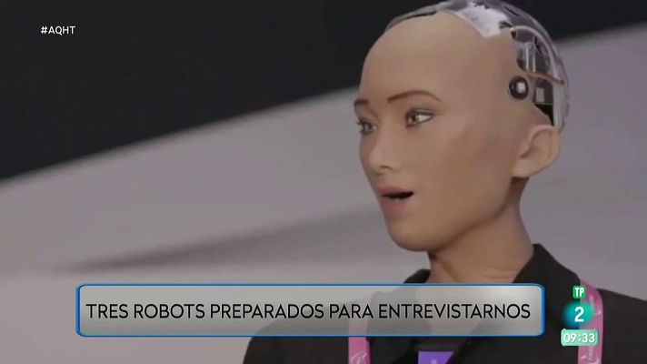 Aquí hay trabajo - Robots que hacen entrevistas de trabajo