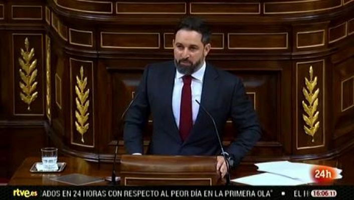 Parlamento - Moción de censura de VOX: solo 52 síes