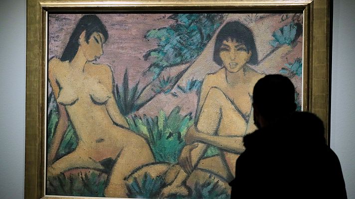 Telediario 1 - Se presenta la exposición 'Expresionismo alemán en la colección del barón Thyssen-Bornemisza'
