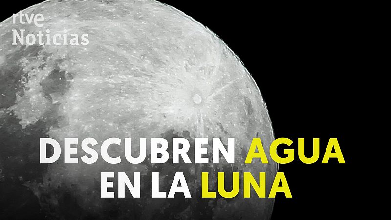La NASA confirma la presencia de agua en la Luna